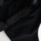 綿ナイロングログラン×エステルフリースキャップ #BLACK [HP-K602-051]