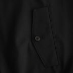 SUPER FINE TROPICAL WOOL ZIP BLOUSON #BLACK [A25SB01MT]