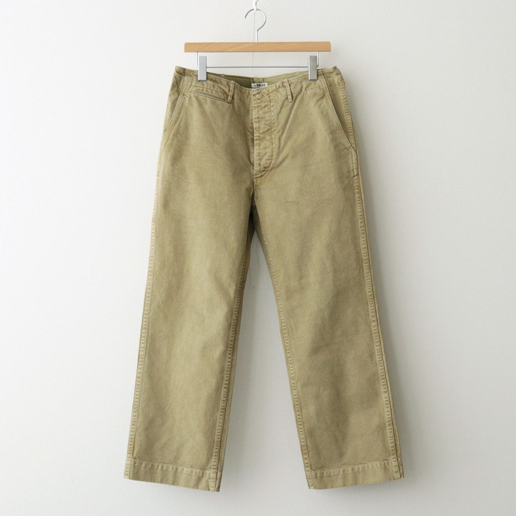 PRODUCT DYED FINX CHINO NARROW PANTS #BEIGE [A25AP02CP]