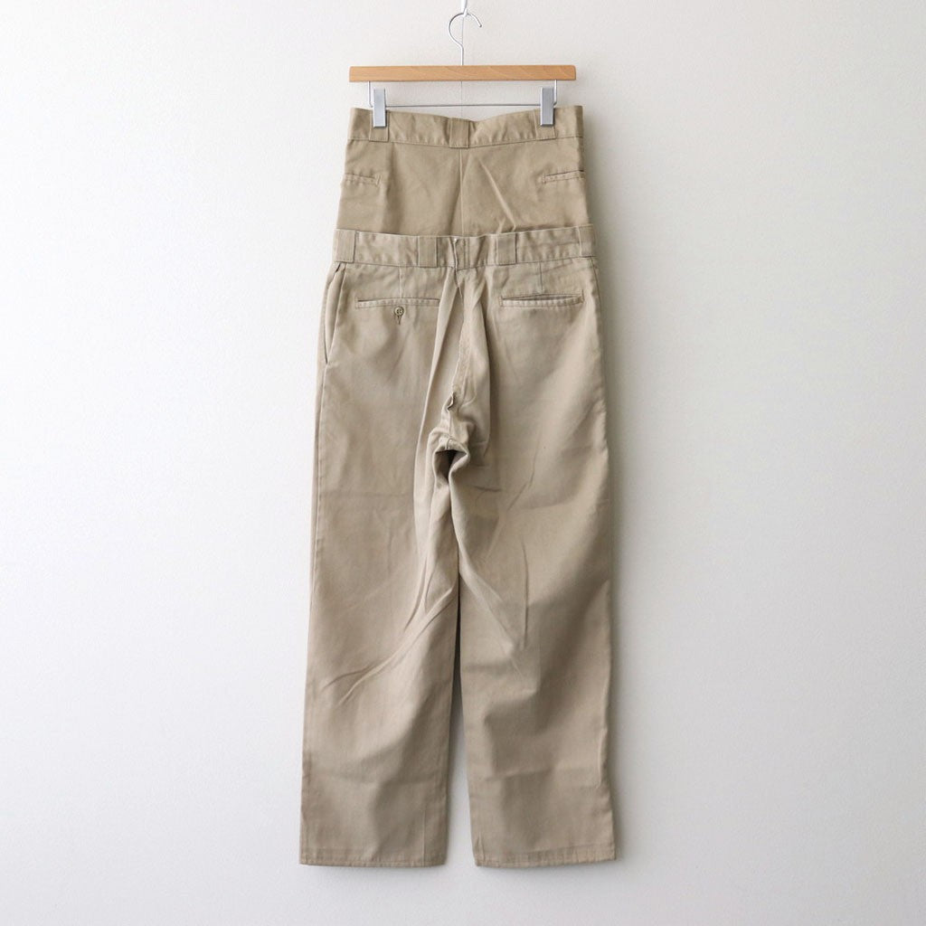 W WAIST CHINO PT #BEIGE B [Q25A-T064]