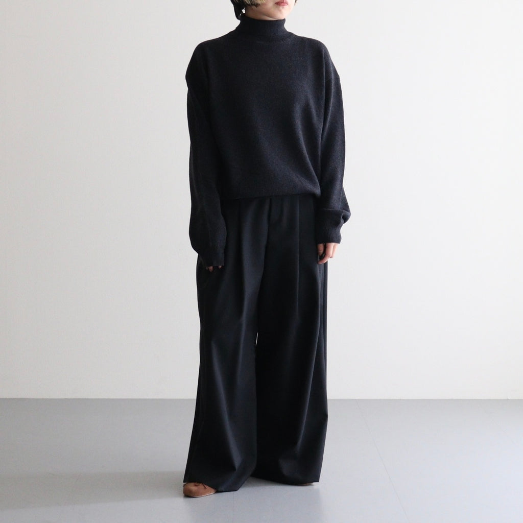 Turtle Neck #CHARCOAL [2503-006]