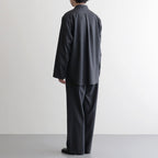 Wool Lounge Shirt #Dark Gray [OFH010SH21]