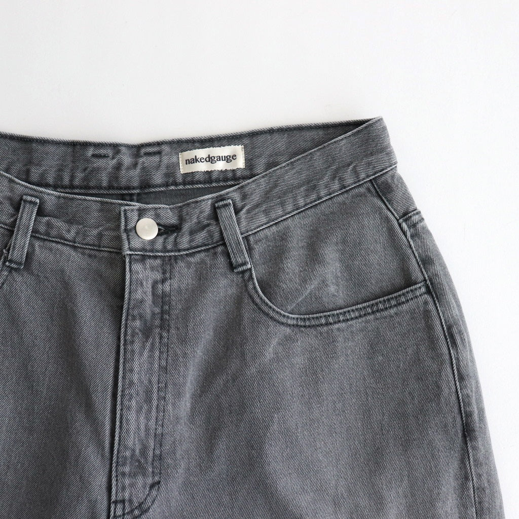 ASHLEY JEANS BLEACHED #SKY GRAY [NG25S-DPT02]