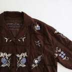 Embroidery Patchwork Shirts #BUG [12610428]