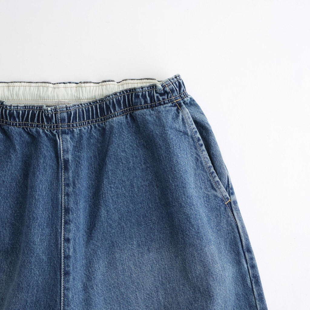 CORPORATE DENIM EASY PANTS #DARK WASH [FSC263-40154FB]