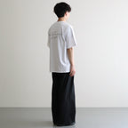 CORPORATE PRINTED S/S TEE ”GEAR” #WHITE [FSC243-70116]