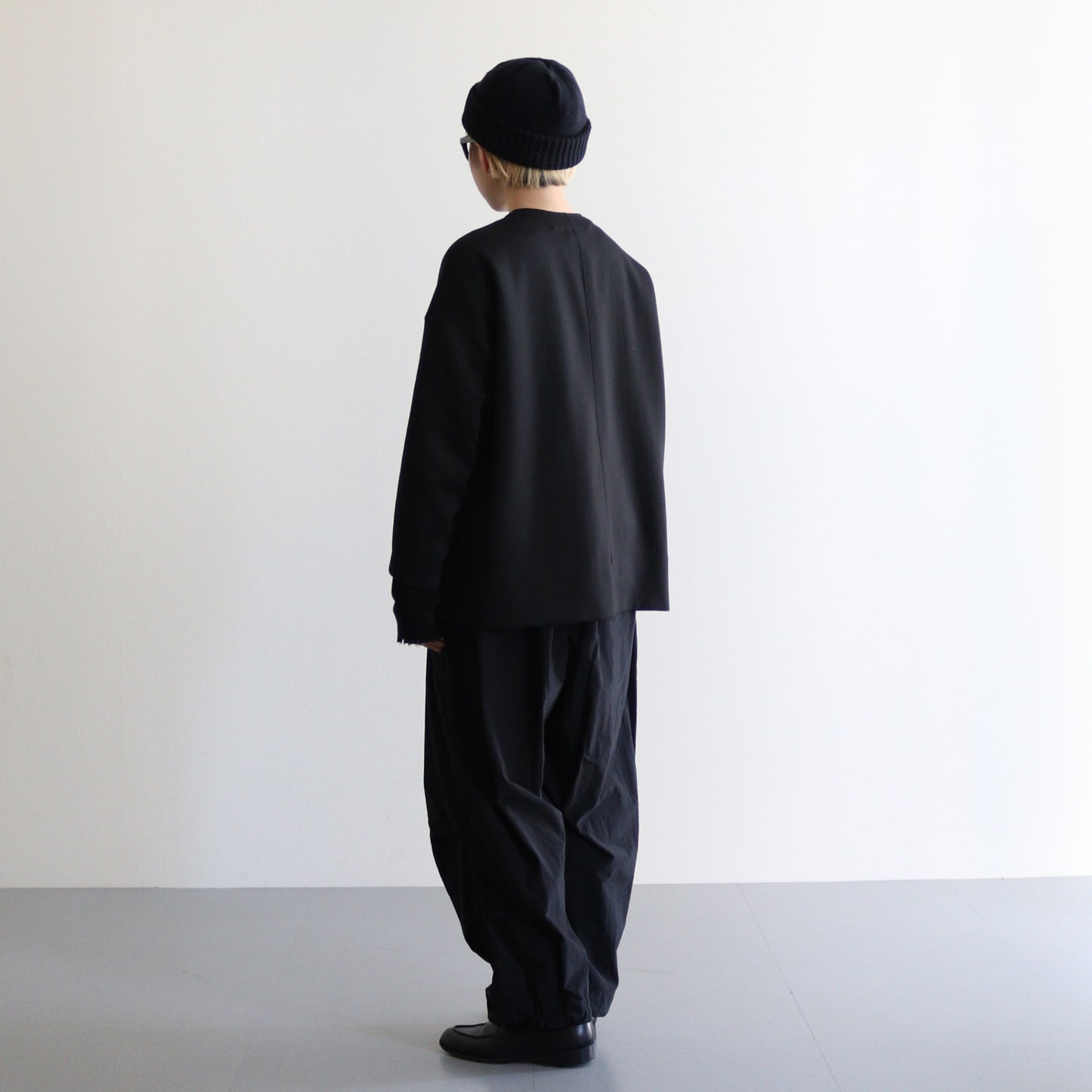 Knit Cap 1 #Black [2403-024]