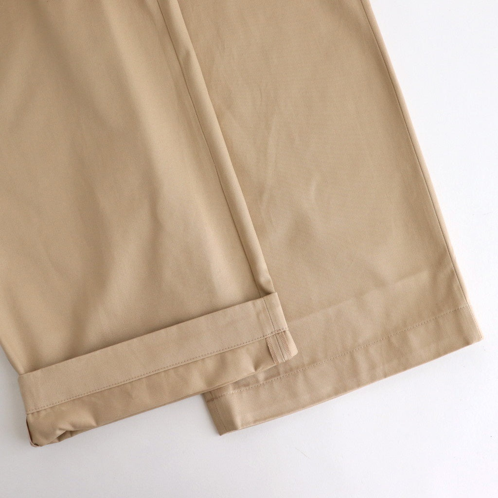 Westpoint Chino Wide Straight Trousers #BEIGE [GM253-40150B]