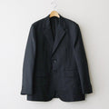 BLUEFACED WOOL JACKET #CHARCOAL NAVY STRIPE [A26SJ01BA]