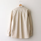 BUTTON SHIRT B.D #kusaki khaki-ch (olive) [15106]