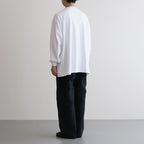 L/S Oversized Tee #WHITE [GU243-70105B]
