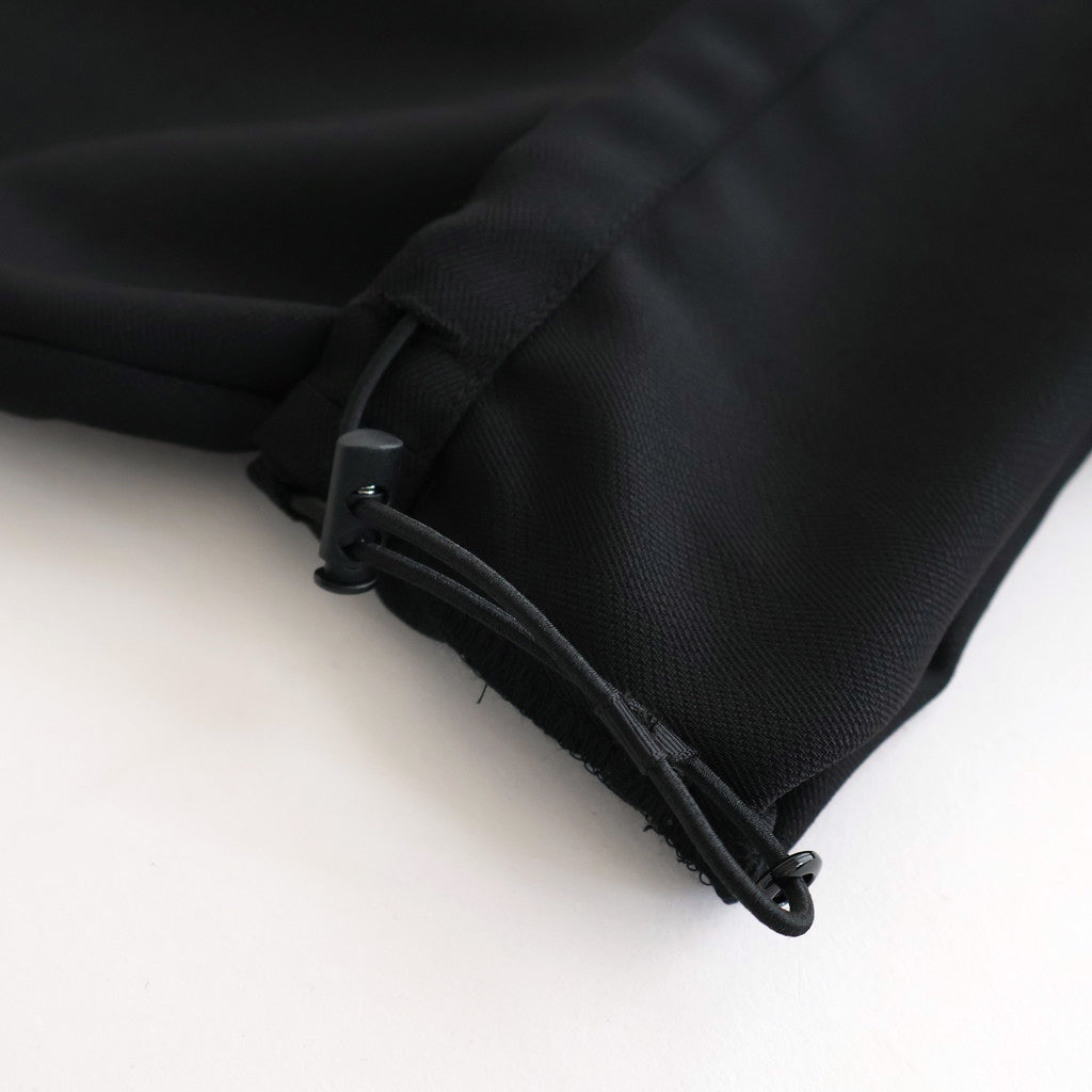 Melange Herringbone Stripe Chef Track Pants #BLACK [GM253-40335]