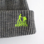 THERMAL RIB KNIT WATCH CAP #GRAY [FSP254-90069]