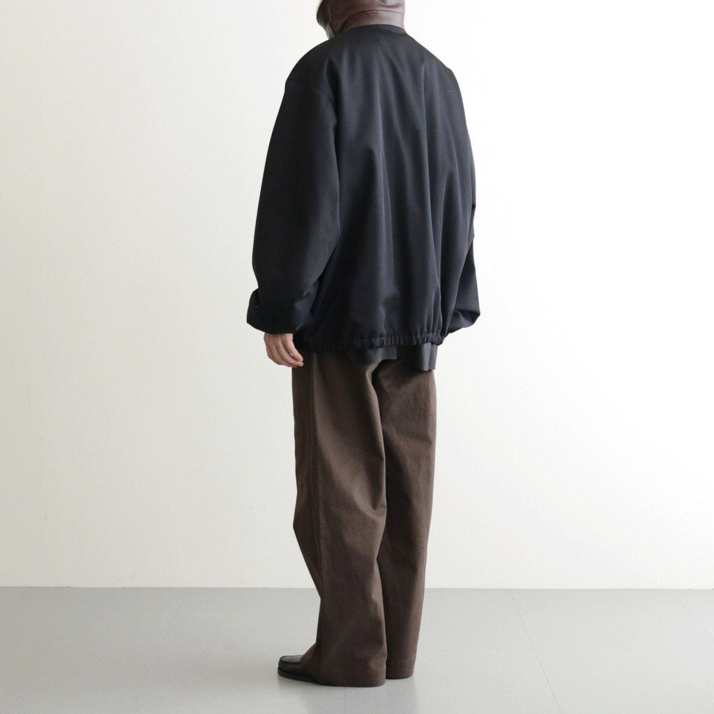 MOUTON COLLAR PADDED JACKET #DARK NAVY [ST.1377]