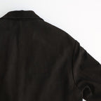 COW NUBUCK BLAZER #DARK BROWN [ST.1383]