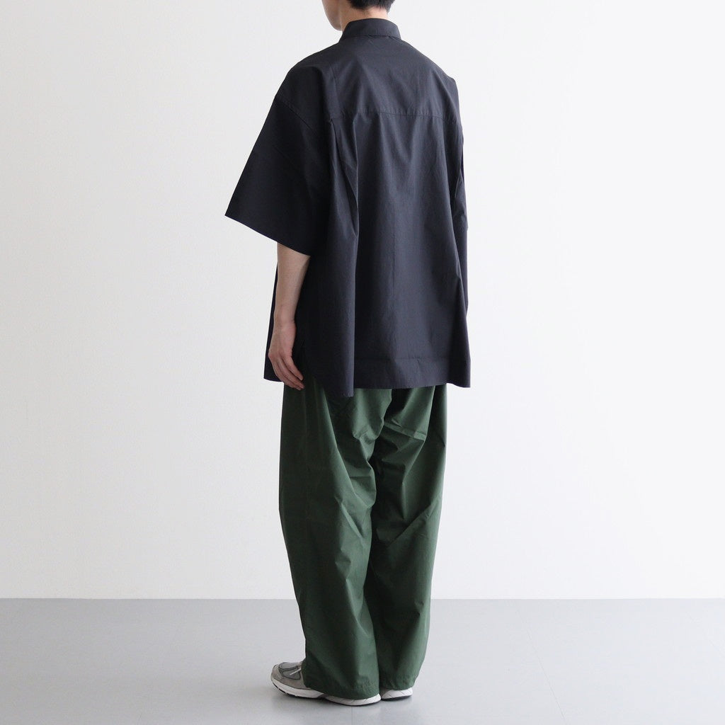 CORPORATE UNIFORM S/S SHIRT #BLACK [FSC252-50009B]