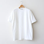 ムラ糸Tシャツ Slub Yarn T-Shirt #WHITE [31061007]