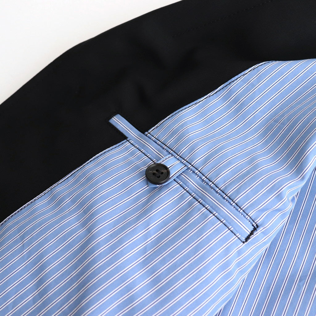 ウールトロ 3B ジャケット #BLACK [HO-J102-051]