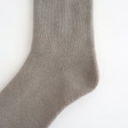 ORGANIC DAILY 3 PACK CREW SOCKS #GRAYGE [R1123-AW25]
