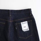 DENIM PANTS - WIDE TAPERED #indigo [10-13W]
