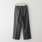 3pleated Wide-leg Trousers #CHARCOAL [YK26SS01170P]