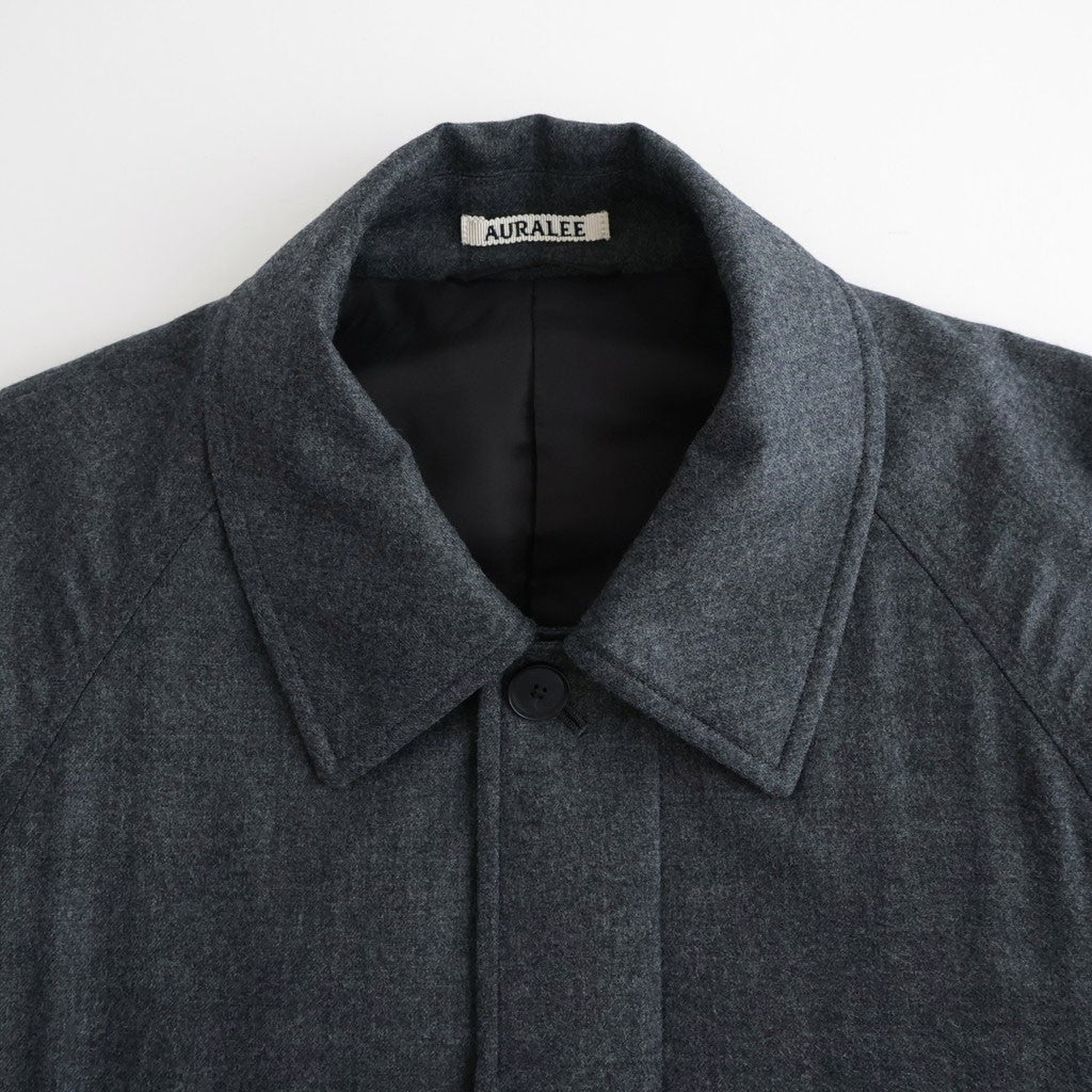 SUPER LIGHT WOOL PADDED COAT #TOP CHARCOAL [A26AC01OS]