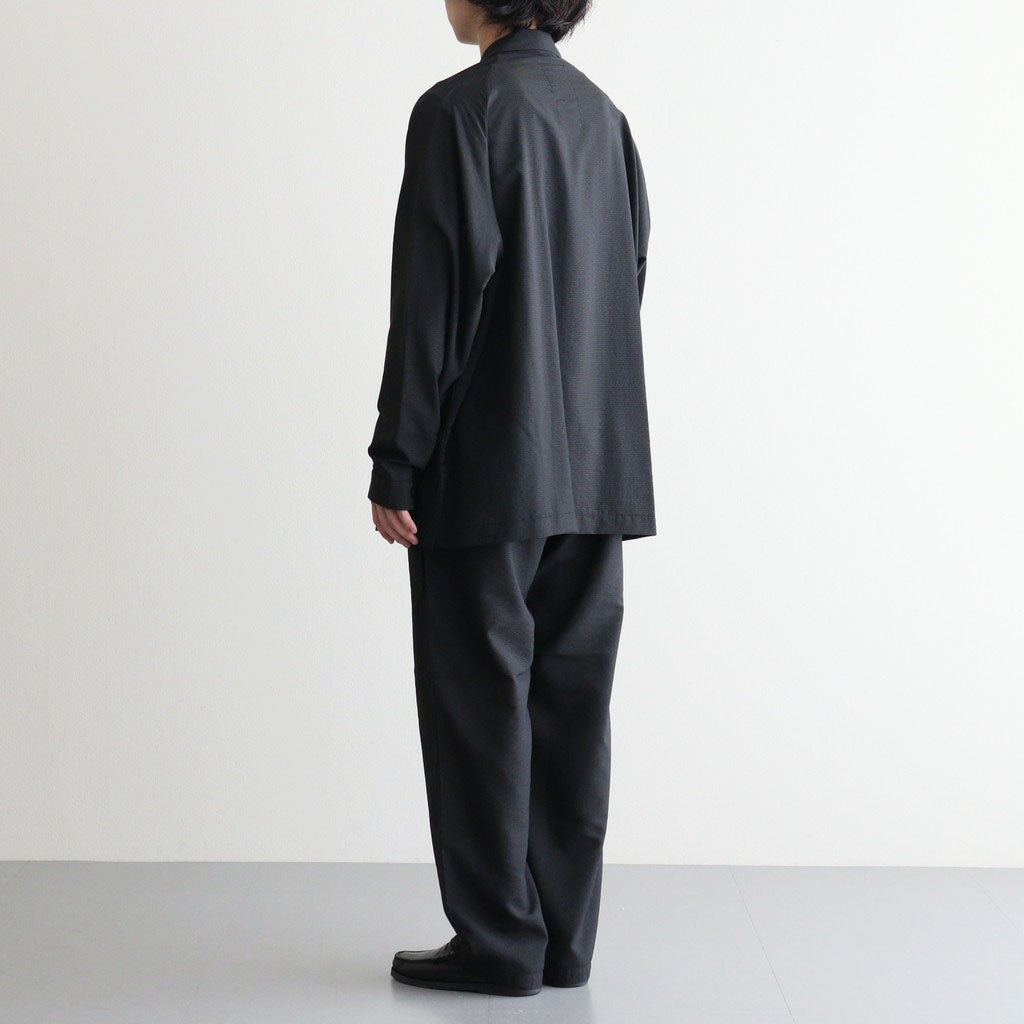 CAMBRIAN SHIRT GG #GRID BLACK [TT-CB-SHT-GG]