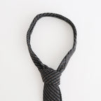 tweed necktie #dark brown [xu-c-twn]