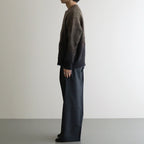 GRADATION MOHAIR KNIT CARDIGAN #NAVY KHAKI GRADATION [ST.1002]