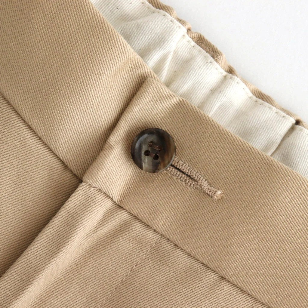 Westpoint Chino Wide Straight Trousers #BEIGE [GM263-40165B]