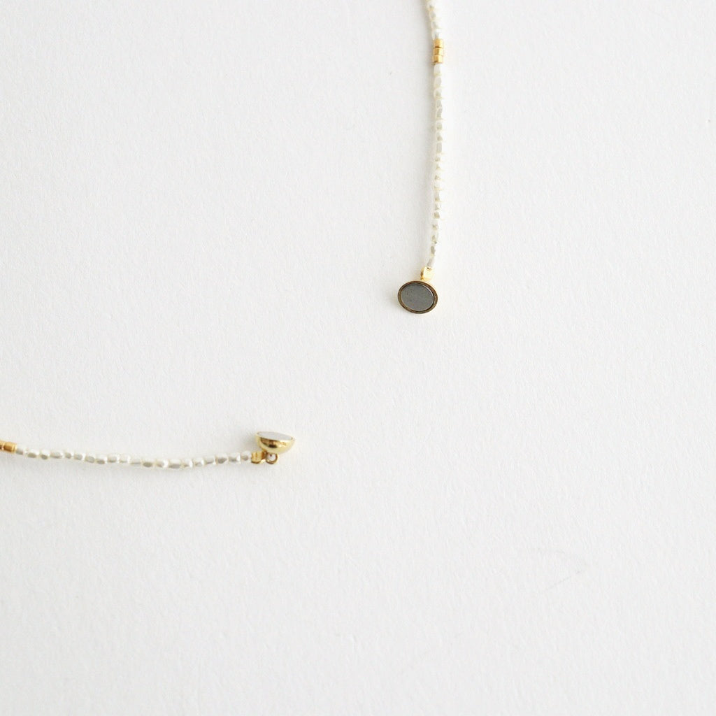 Thin Beads Choker #WHT [12610904]