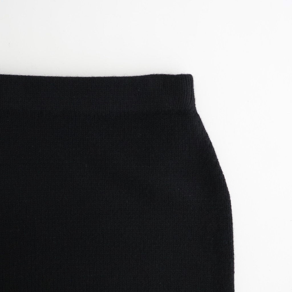 Layered Knit Skirt #BLK [12520808] – ciacura