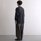 VIBTEX for FreshService L/S CREW NECK TEE #GRAY [FSC244-70177B]