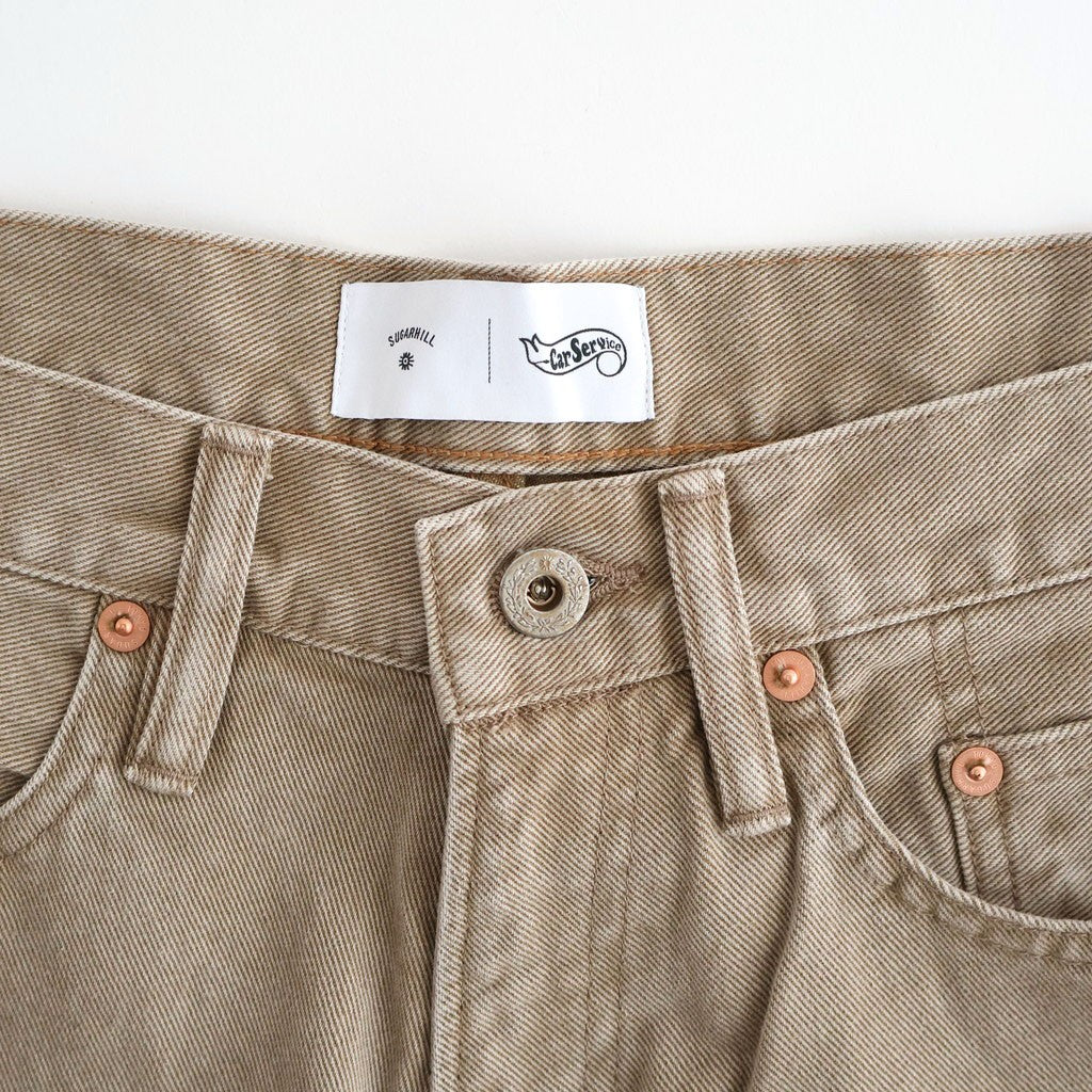 CS MODERN DENIM WIDE CUT #TABACCO BROWN [26880402]