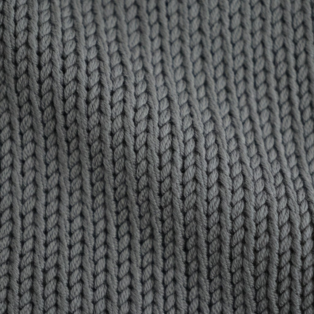 Soft Wool Triangle Stole #STONE GRAY [GU263-90601]