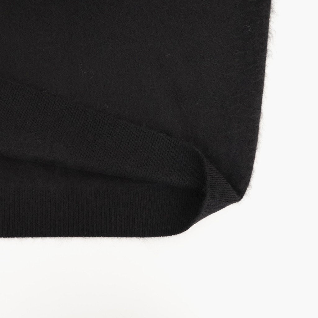 Woolcashmere Vneck Knit #BLK [12620508]