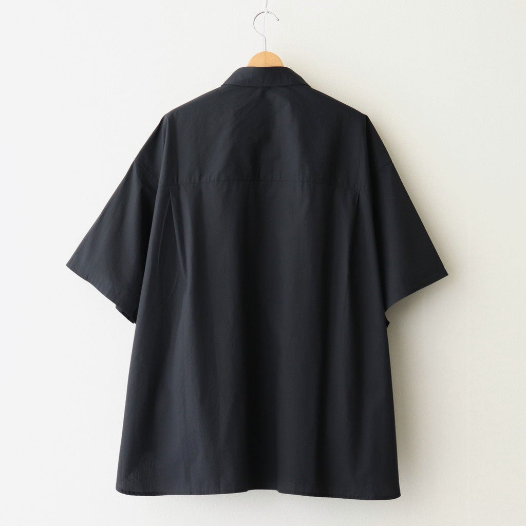 CORPORATE UNIFORM S/S SHIRT #BLACK [FSC252-50009B]