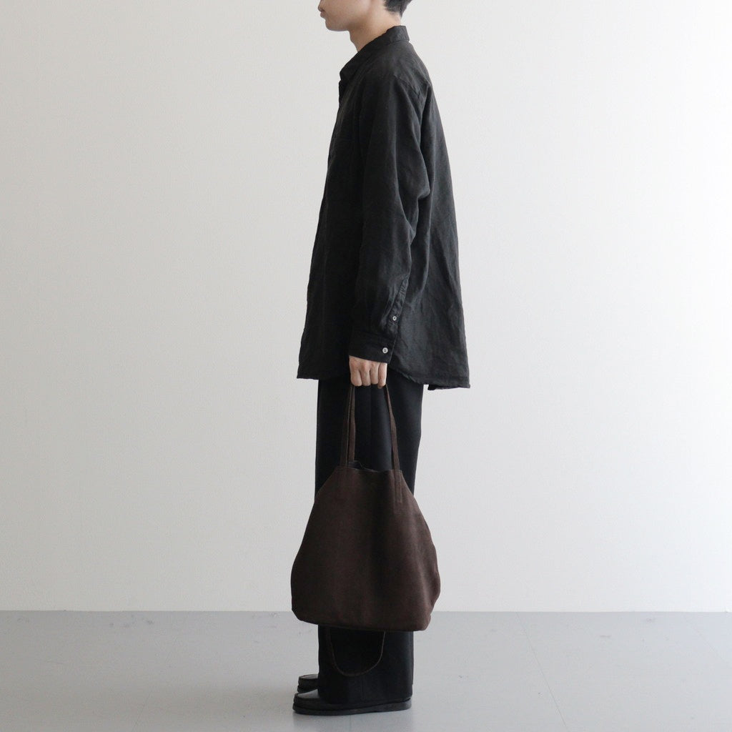 3WAY MIDIUM TOTE（OIL SUEDE） #DARK CHOCO [MS-1]