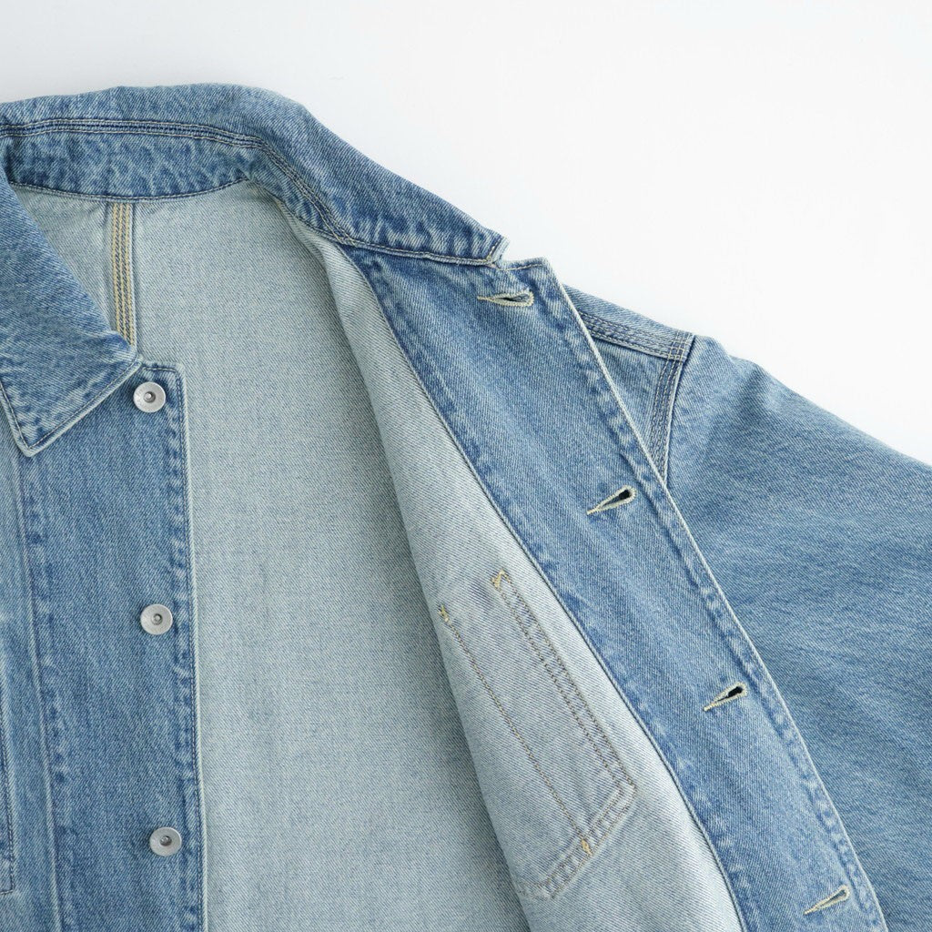 CORPORATE DENIM ENGINEER JACKET #LIGHT WASH [FSC263-30152FB]
