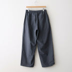 Cotton Linen Seersucker Track Pants #GRAY [GM262-40035]
