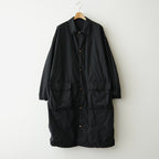エステルオックス 製品染 コート #BLACK [HR-C003-051]
