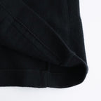 WOOL/CASHMERE FLEECE SINGLE BREASTED JACKET #BLACK [ST.1268]