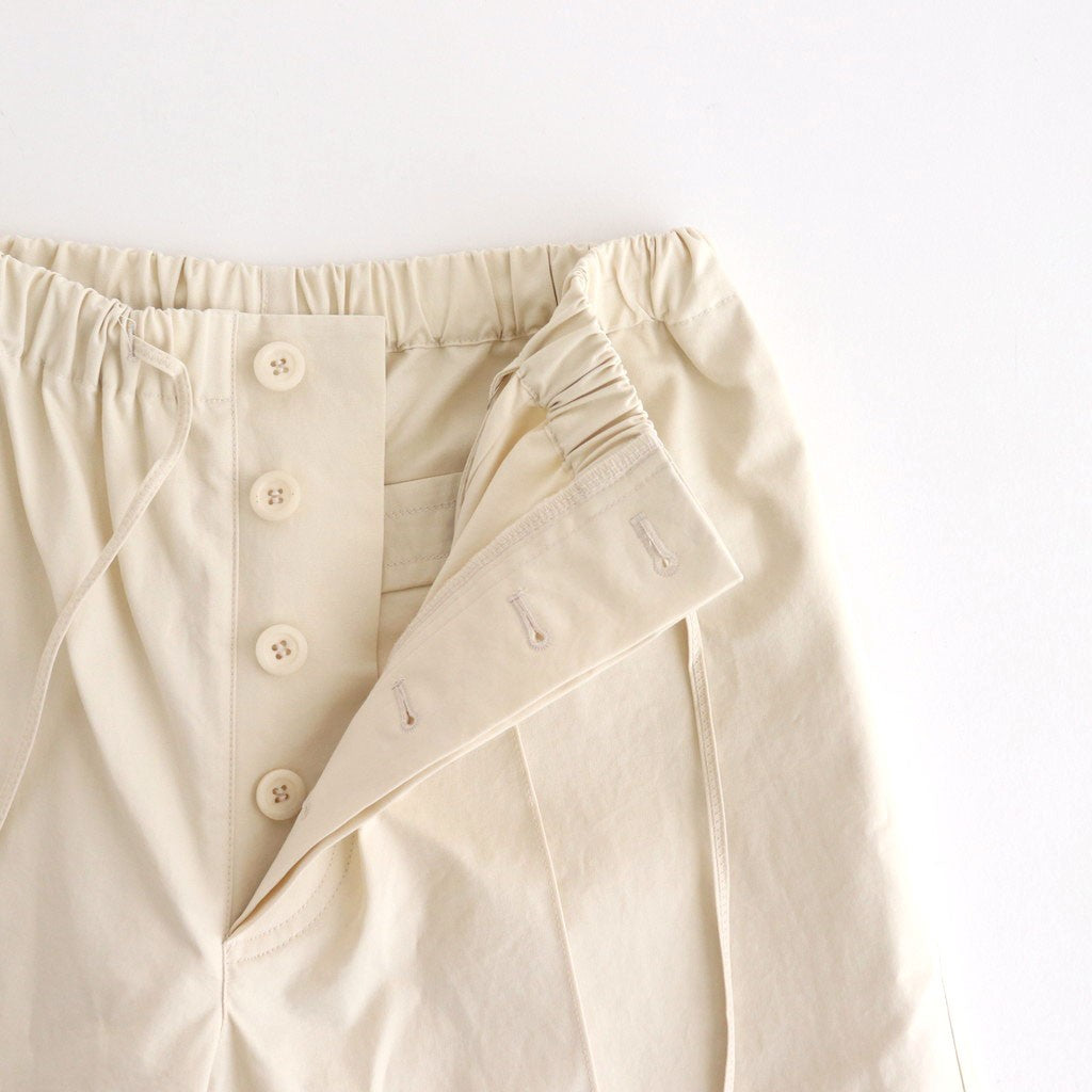 Cotton Easy Pants #ECRU [12510716]