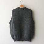 L-G Zip-up Vest #Gray [2403-020]
