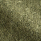 BRUSHED SUPER KID MOHAIR KNIT POLO #OLIVE [A25AP01KM]