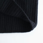 Rib Short Length P/O #BLACK [I25AW-K1]