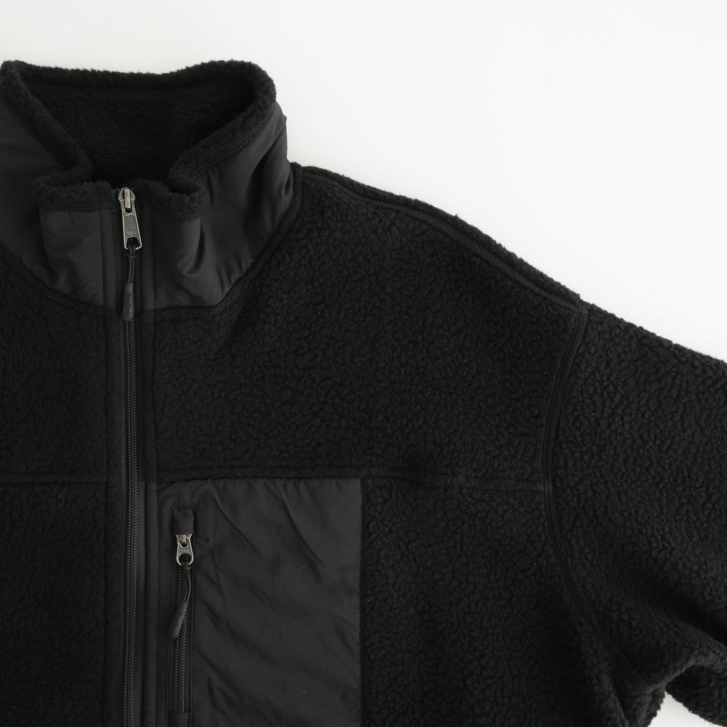 HEAVY FLEECE ZIP-UP JACKET #BLACK [FSC253-30191]