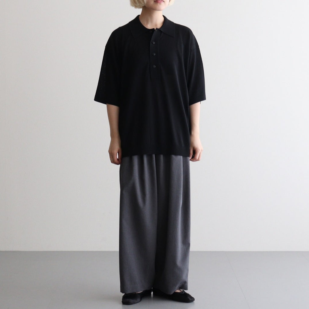 S/S Polo #BLACK [2601-014]