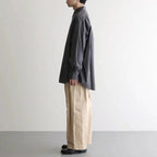 Broad L/S Oversized Regular Collar Shirt #C.GRAY [GM263-50001B]