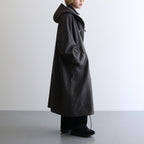 メルトンダッフルロングCT #GRAY [D224-C545]